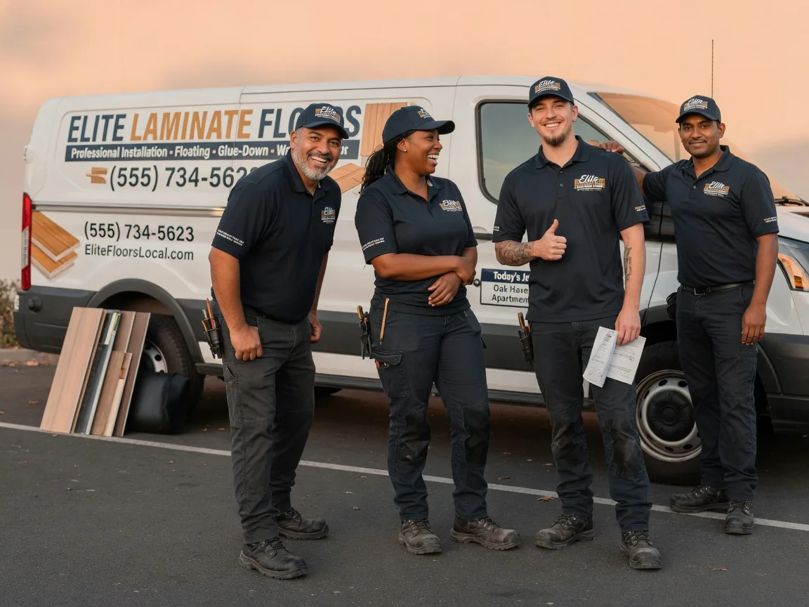 Laminate flooring installation company in Ridgeway, OH